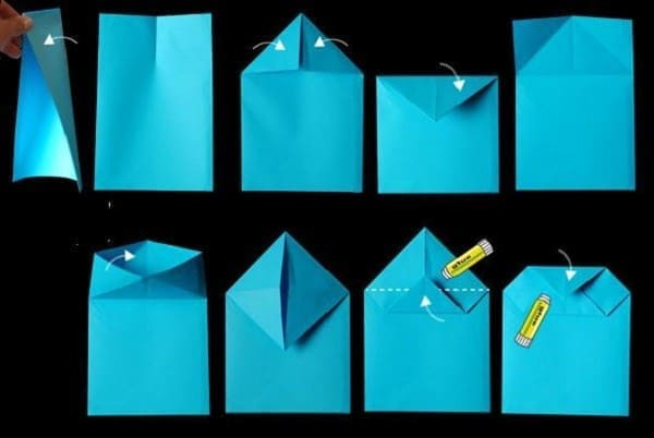 Cách làm túi xách bằng giấy đơn giản