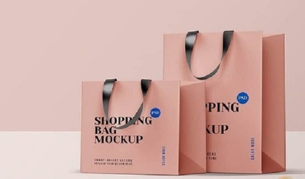 Túi giấy Shopping Bag Mockup của PNJ