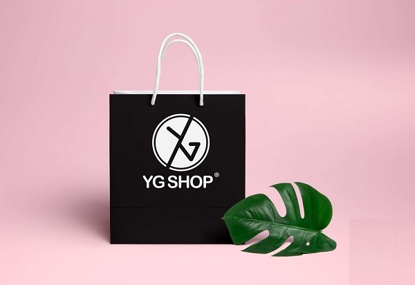 Mẫu túi giấy YG SHOP