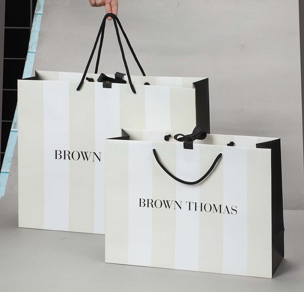 Mẫu túi giấy logo BROWN THOMAS