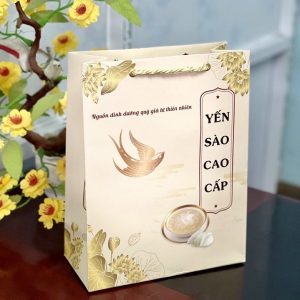 In nhanh SHD cung cấp túi giấy đựng yến sào cao cấp