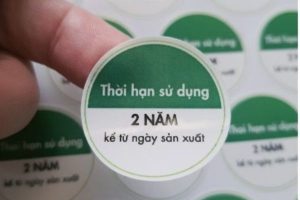 In tem hạn sử dụng, tem date giá rẻ lấy nhanh theo yêu cầu tại Hà Nội