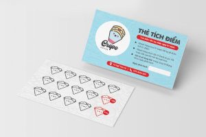 In thẻ tích điểm giá rẻ theo yêu cầu tại Hà Nội