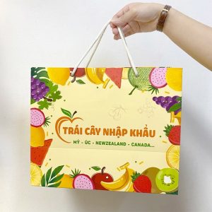 In nhanh SHD cung cấp túi giấy đựng hoa quả chất lượng cao