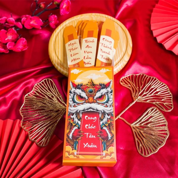 In nhanh SHD bao lì xì bốc thăm thiết kế đẹp