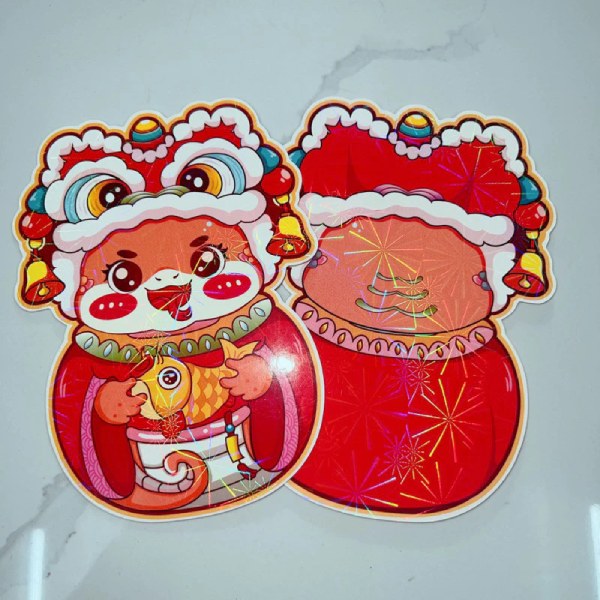 In nhanh SHD cung cấp bao lì xì hình thú lấy nhanh
