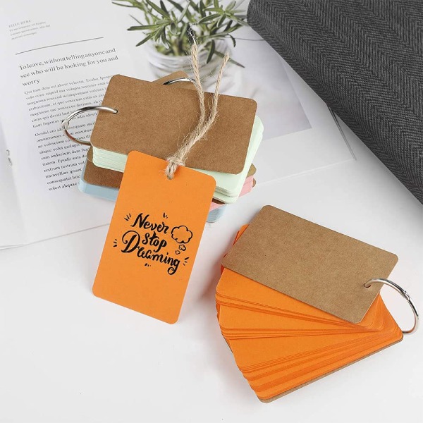 In nhanh SHD cung cấp flashcard giấy Kraft