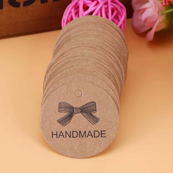 In nhanh SHD cung cấp tag hình tròn chất liệu giấy Kraft