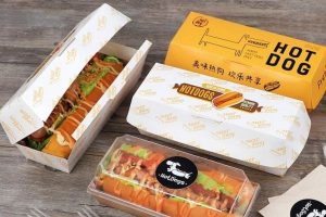 In hộp bánh hotdog giá rẻ thiết kế theo yêu cầu tại In Nhanh SHD