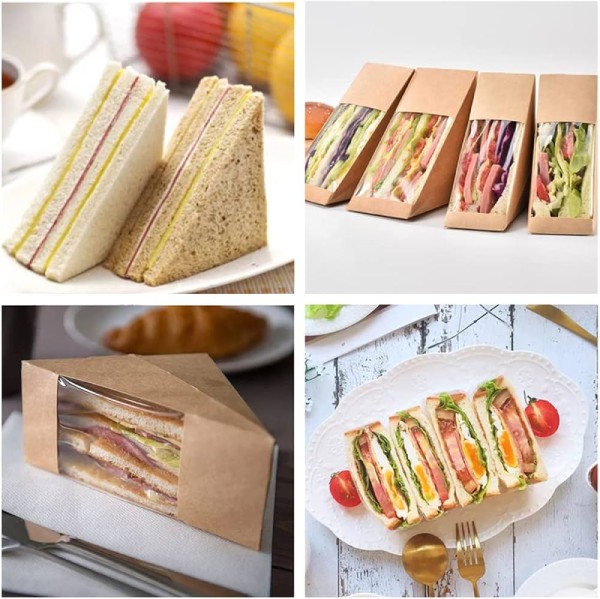 in nhanh SHD cung cấp hộp giấy đựng sandwich giá rẻ