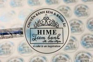 In sticker bánh kem giá rẻ lấy nhanh theo yêu cầu tại In Nhanh SHD