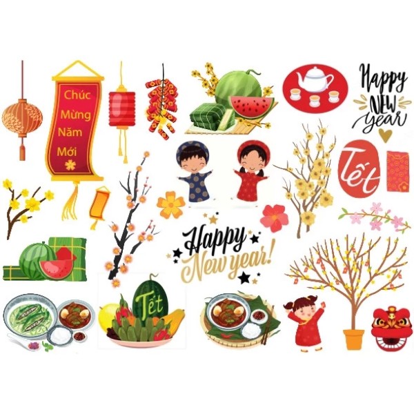 in nhanh SHD cung cấp sticker tết theo yêu cầu