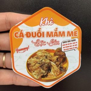 In nhanh SHD in tem nhãn cá khô cao cấp tại Hà Nội