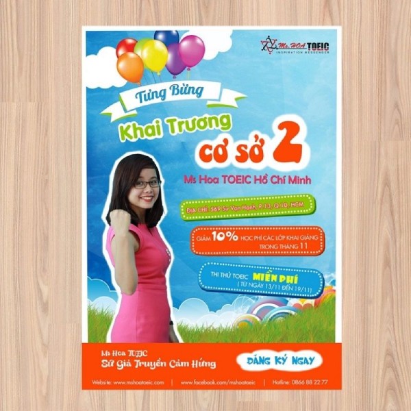 in nhanh SHD in tờ rơi tuyển sinh chất lượng cao