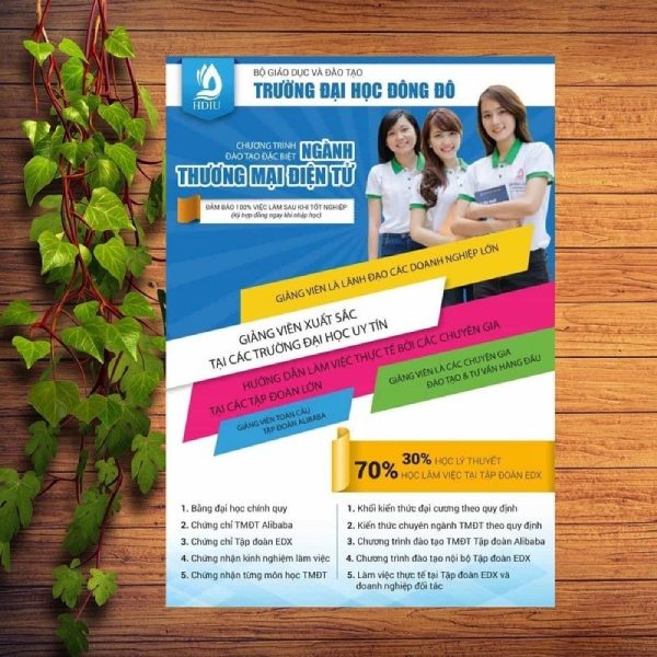 in nhanh SHD in tờ rơi tuyển sinh theo yêu cầu