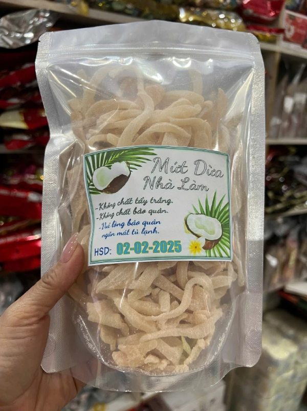 In nhanh SHD in tem nhãn mứt dừa chất lượng cao