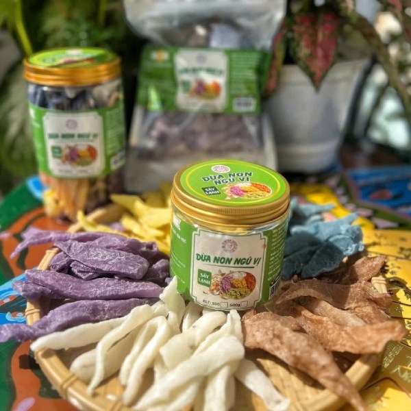 In nhanh SHD in tem nhãn mứt dừa đẹp