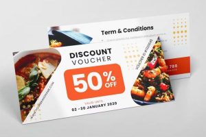 In voucher nhà hàng giá rẻ, mấu đẹp, thiết kế theo yêu cầu tại Hà Nội
