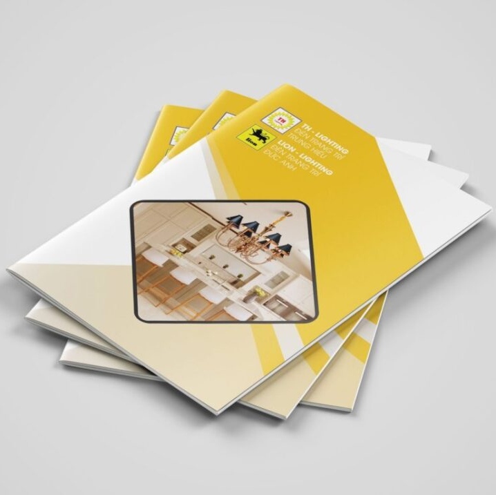 in nhanh SHD in catalogue đèn trang trí giá rẻ