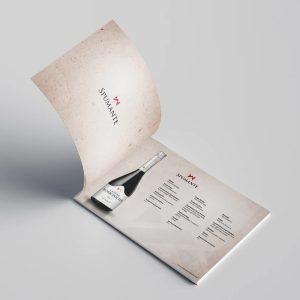 In nhanh SHD in catalogue rượu vang cao cấp