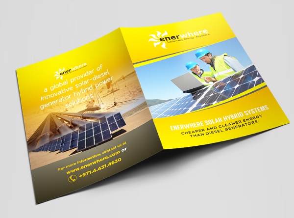 in nhanh SHD in brochure pin mặt trời theo yêu cầu