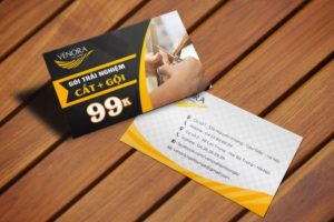 In card visit salon tóc theo yêu cầu tại In Nhanh SHD
