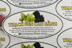 In tem nhãn thạch đen giá rẻ, lấy nhanh tại In Nhanh SHD