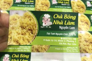 In tem nhãn chà bông giá rẻ, lấy nhanh tại Hà Nội