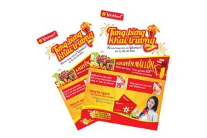 In tờ rơi siêu thị giá rẻ, mẫu đẹp tại In Nhanh SHD