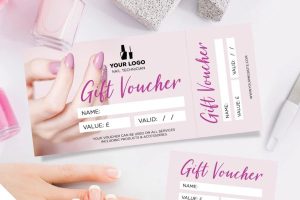 In voucher nail giá rẻ, chất lượng cao tại Hà Nội