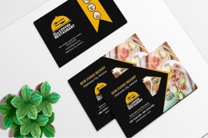 In card visit nhà hàng giá rẻ, theo yêu cầu tại In Nhanh SHD