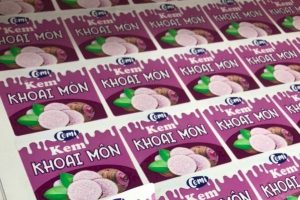 In tem nhãn khoai môn giá rẻ, lấy nhanh tại In Nhanh SHD