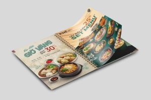 In menu gáy lò xo giá rẻ, theo yêu cầu tại Hà Nội