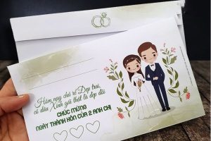 In phong bì cưới giá rẻ, lấy nhanh tại Hà Nội