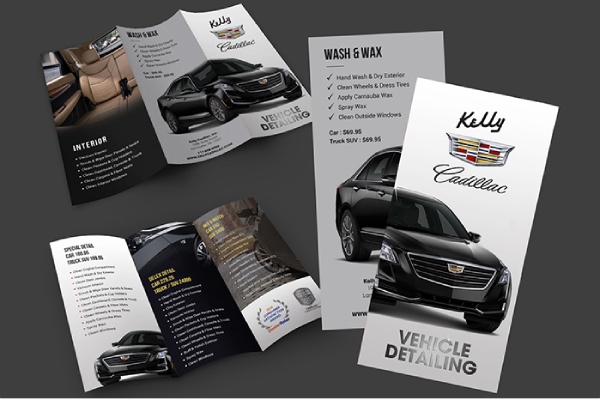 In nhanh SHD thiết kế và in mẫu brochure ô tô lấy nhanh