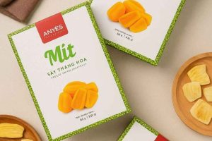 In hộp đựng mít sấy giá rẻ, thiết kế theo yêu cầu