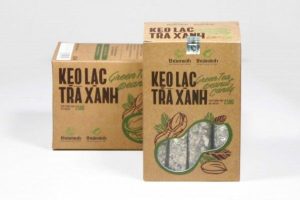In hộp giấy đựng kẹo lạc giá rẻ, thiết kế theo yêu cầu