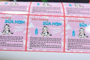 In tem nhãn bột tắm trắng giá rẻ, lấy nhanh tại Hà Nội