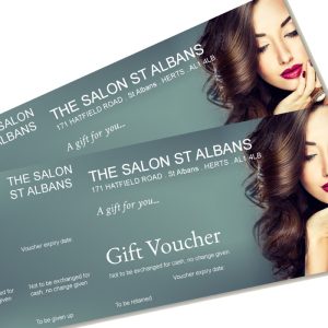 In nhanh SHD in voucher Hair salon cao cấp