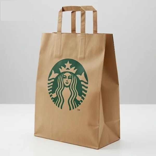 In nhanh SHD thiết kế và in mẫu túi giấy starbuck chất lượng