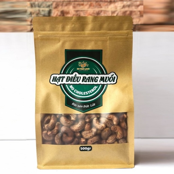 In nhanh SHD in túi giấy đựng hạt điều theo yêu cầu