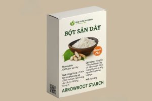In hộp đựng bột sắn dây giá rẻ, mẫu đẹp tại SHD