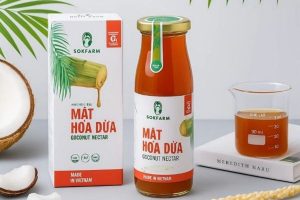 In hộp đựng mật hoa dừa giá rẻ, chất lượng cao