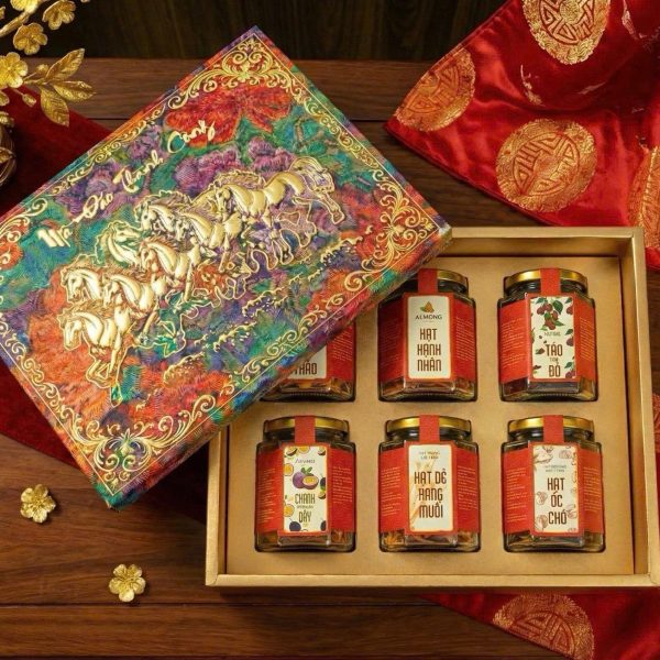 In nhanh SHD thiết kế và in ấn In hộp quà tết Mã Đáo Thành Công theo yêu cầu