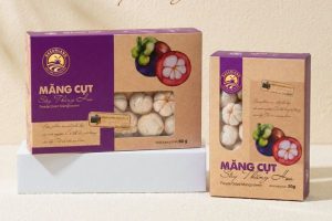 In hộp đựng măng cụt sấy đẹp, thiết kế theo yêu cầu