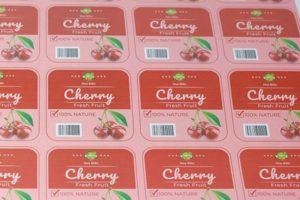 In tem nhãn cherry giá rẻ, mẫu đẹp