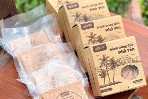 In hộp bánh tráng dừa giá rẻ, mẫu đẹp