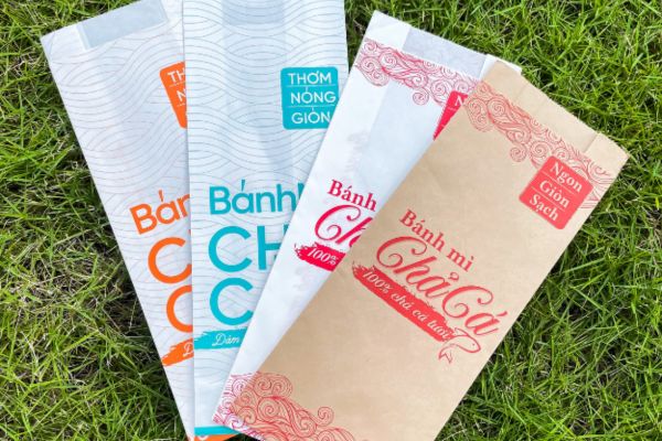 Túi đựng bánh mì chả cá giá rẻ, chất lượng